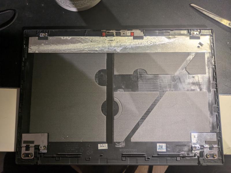 Reattached camera